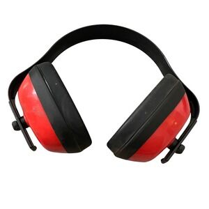 Red Black Adjustable Ear‎ Defenders Hearing Shooting Range Protection Earmuffs